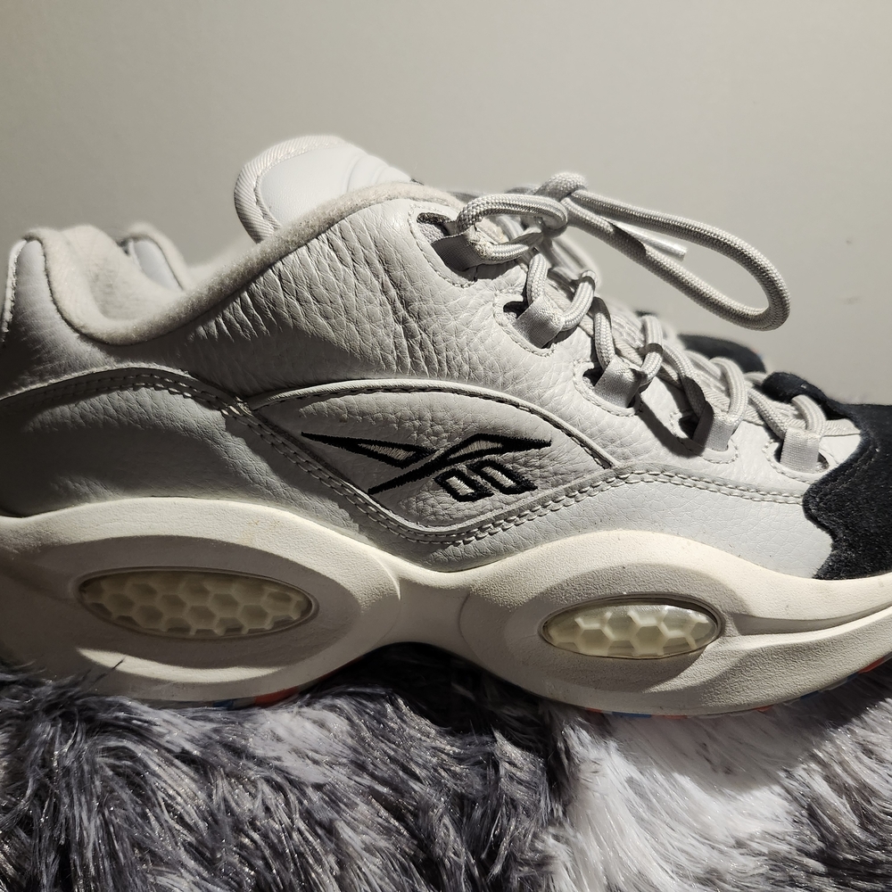 Reebok White and Black Sneakers